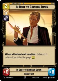 In Debt to Crimson Dawn - 192/262 - Uncommon - JTL - Español