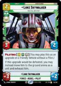 Luke Skywalker - You Still With Me? - 094/262 - Rare - JTL - Inglés