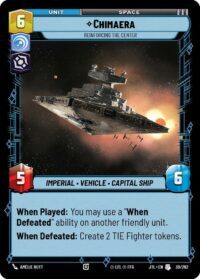 Chimaera - Reinforcing the Center - 039/262 - Uncommon - JTL - Español