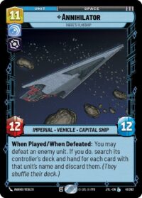Annihilator - Tagge's Flagship - 041/262 - Legendary - JTL - Español