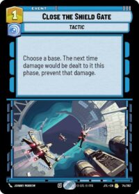Close the Shield Gate - 074/262 - Rare - JTL - Español