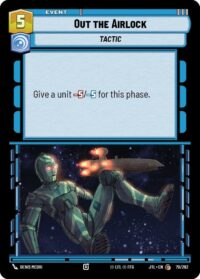 Out the Airlock (Foil) - 577 - Common - JTL - Español