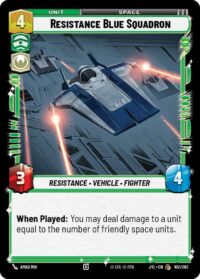 Resistance Blue Squadron - 102/262 - Common - JTL - Español