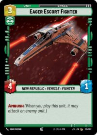 Eager Escort Fighter - 112/262 - Common - JTL - Español