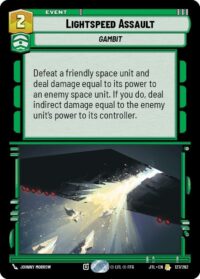 Lightspeed Assault - 127/262 - Rare - JTL - Español