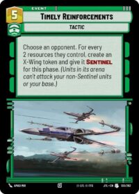 Timely Reinforcements - 130/262 - Uncommon - JTL - Español
