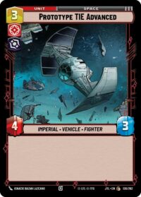 Prototype TIE Advanced - 136/262 - Common - JTL - Español