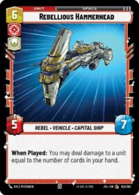 Rebellious Hammerhead - 153/262 - Common - JTL - Español