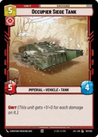 Occupier Siege Tank - 167/262 - Common - JTL - Español