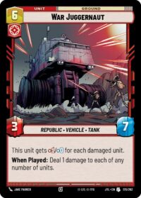 War Juggernaut - 170/262 - Uncommon - JTL - Español