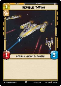 Republic Y-Wing - 212/262 - Common - JTL - Español