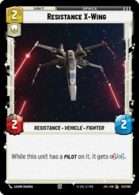 Resistance X-Wing - 247/262 - Common - JTL - Español