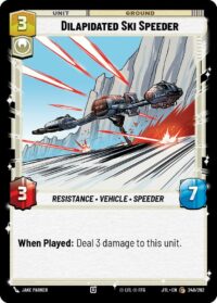 Dilapidated Ski Speeder - 248/262 - Common - JTL - Español