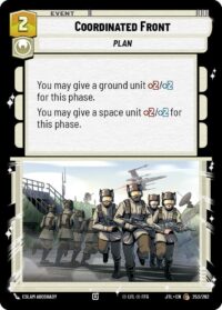 Coordinated Front - 253/262 - Common - JTL - Español