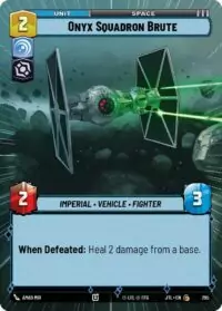 Onyx Squadron Brute (Hyperspace) - 295 - Common - JTL - Inglés