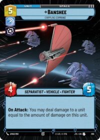 Banshee - Crippling Command (Hyperspace) - 299 - Uncommon - JTL - Español