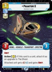 Phantom II - Modified to Dock (Hyperspace) - 312 - Rare - JTL - Inglés