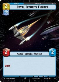 Royal Security Fighter (Hyperspace Foil) - 795 - Common - JTL - Inglés
