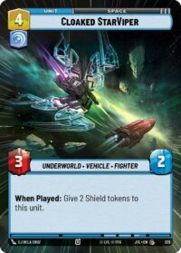 Cloaked StarViper (Hyperspace) - 329 - Common - JTL - Inglés