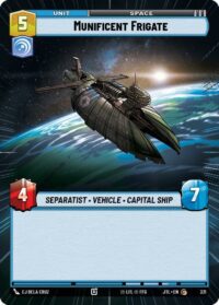 Munificent Frigate (Hyperspace) - 331 - Common - JTL - Inglés