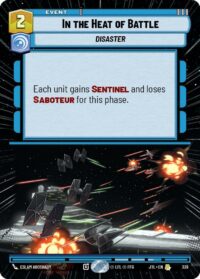 In the Heat of Battle (Hyperspace) - 339 - Rare - JTL - Inglés