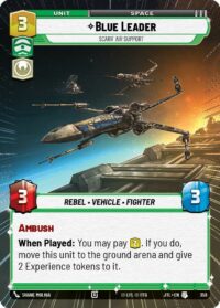 Blue Leader - Scarif Air Support (Hyperspace) - 358 - Uncommon - JTL - Inglés