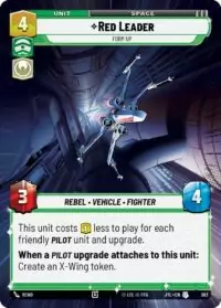 Red Leader - Form Up (Hyperspace) - 363 - Uncommon - JTL - Inglés