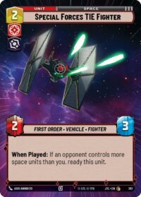 Special Forces TIE Fighter (Hyperspace) - 397 - Common - JTL - Inglés