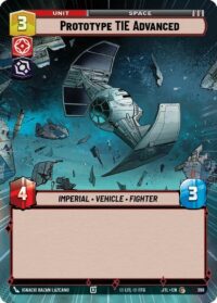 Prototype TIE Advanced (Hyperspace) - 398 - Common - JTL - Español