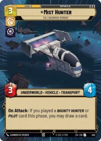 Mist Hunter - The Findsman's Pursuit (Hyperspace) - 448 - Uncommon - JTL - Inglés