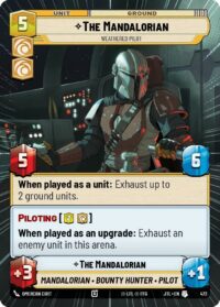 The Mandalorian - Weathered Pilot (Hyperspace) - 472 - Uncommon - JTL - Inglés