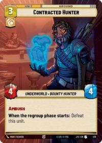 Contracted Hunter (Hyperspace) - 478 - Uncommon - JTL - Inglés