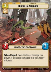 Guerilla Soldier (Hyperspace) - 480 - Common - JTL - Inglés