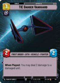 TIE Dagger Vanguard (Hyperspace) - 501 - Common - JTL - Inglés