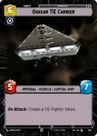 Quasar TIE Carrier (Hyperspace) - 505 - Common - JTL - Inglés