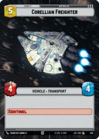 Corellian Freighter (Hyperspace) - 520 - Common - JTL - Inglés