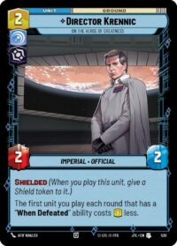 Director Krennic - On the Verge of Greatness (Foil) - 530 - Uncommon - JTL - Inglés