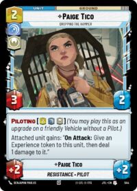 Paige Tico - Dropping the Hammer (Foil) - 544 - Uncommon - JTL - Inglés