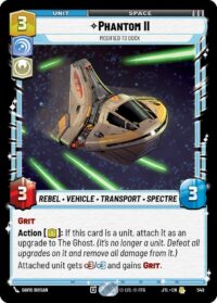 Phantom II - Modified to Dock (Foil) - 548 - Rare - JTL - Inglés