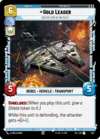 Gold Leader - Fastest Ship in the Fleet (Foil) - 552 - Uncommon - JTL - Español
