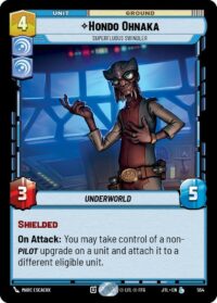 Hondo Ohnaka - Superfluous Swindler (Foil) - 554 - Legendary - JTL - Inglés