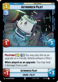 Astromech Pilot (Foil) - 555 - Uncommon - JTL - Español
