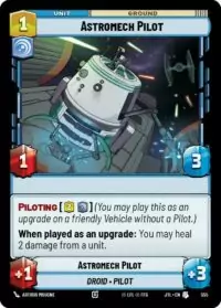 Astromech Pilot (Foil) - 555 - Uncommon - JTL - Inglés