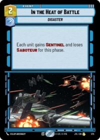 In the Heat of Battle (Foil) - 575 - Rare - JTL - Inglés