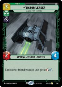 Victor Leader - Leading from the Front (Foil) - 583 - Rare - JTL - Inglés