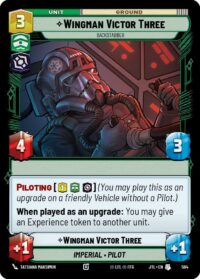 Wingman Victor Three - Backstabber (Foil) - 584 - Uncommon - JTL - Español
