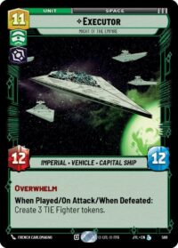 Executor - Might of the Empire (Foil) - 588 - Legendary - JTL - Inglés