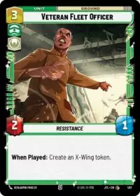 Veteran Fleet Officer (Foil) - 597 - Common - JTL - Inglés