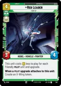 Red Leader - Form Up (Foil) - 599 - Uncommon - JTL - Inglés