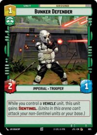 Bunker Defender (Foil) - 605 - Common - JTL - Español